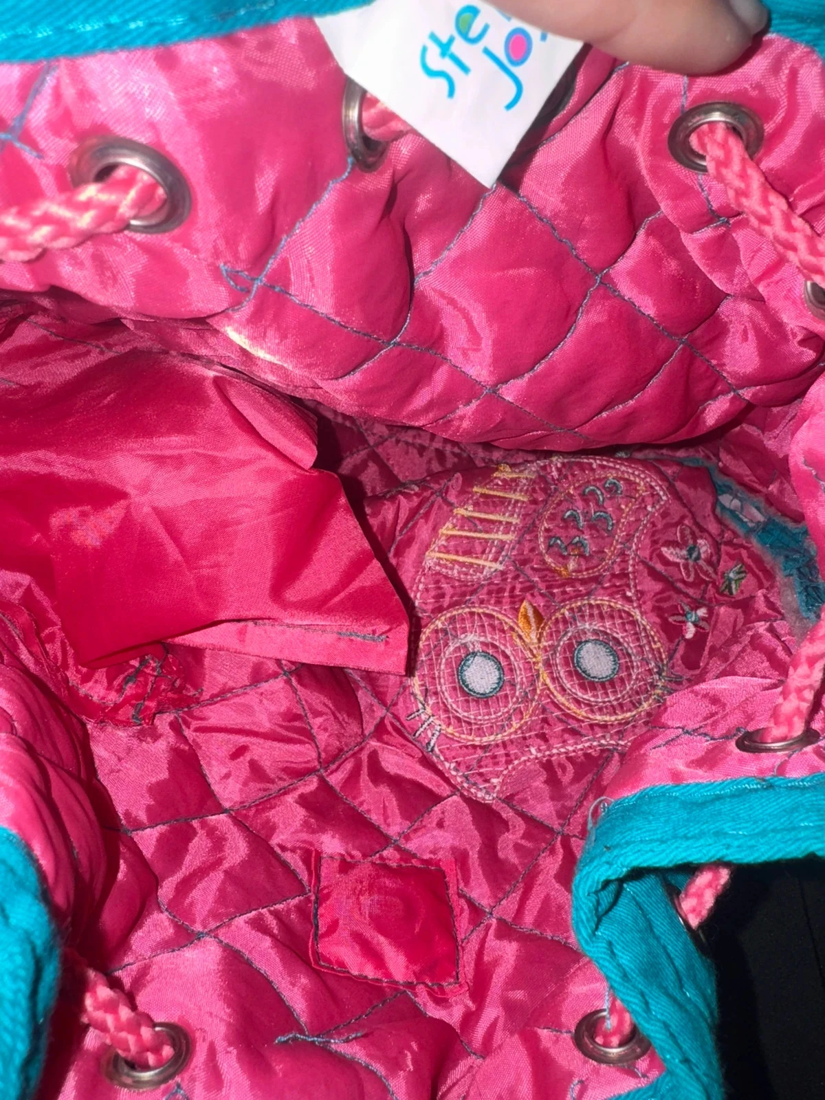 Mochila infantil Stephen Joseph - Motivo coruja 🎙 - personalizado Mila – photo 9
